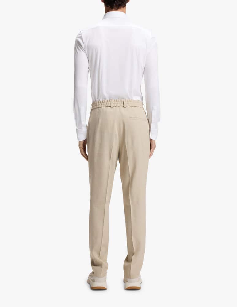 rinascente BOSS Pantaloni Perin tapered in lino tecnico Mix&Match