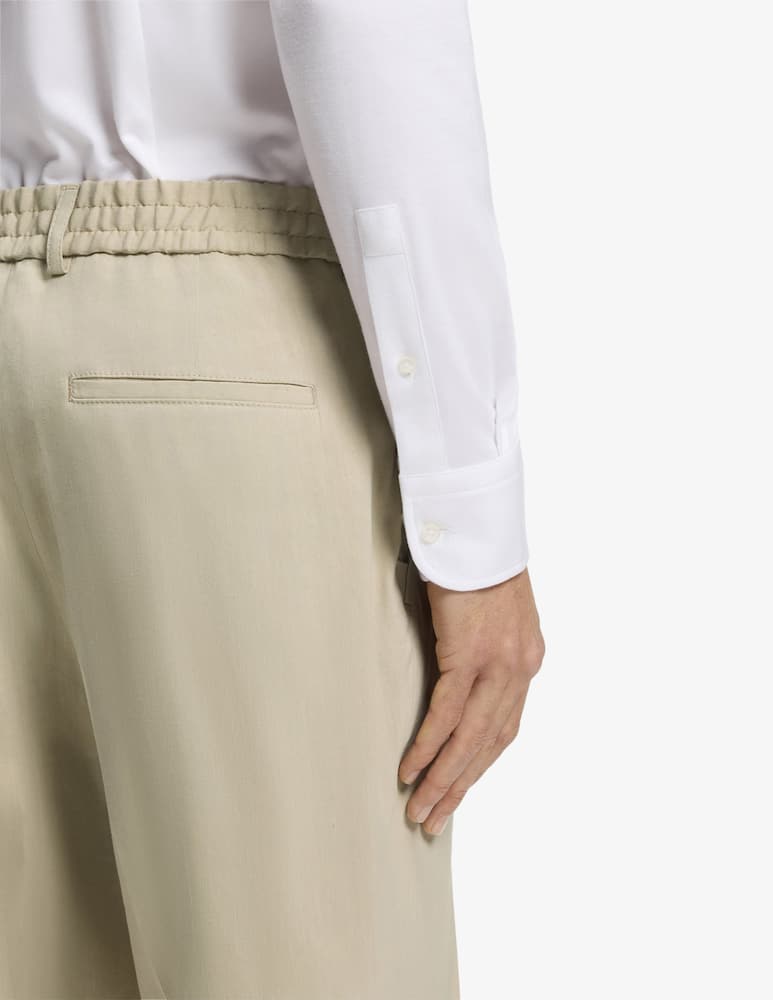 rinascente BOSS Pantaloni Perin tapered in lino tecnico Mix&Match