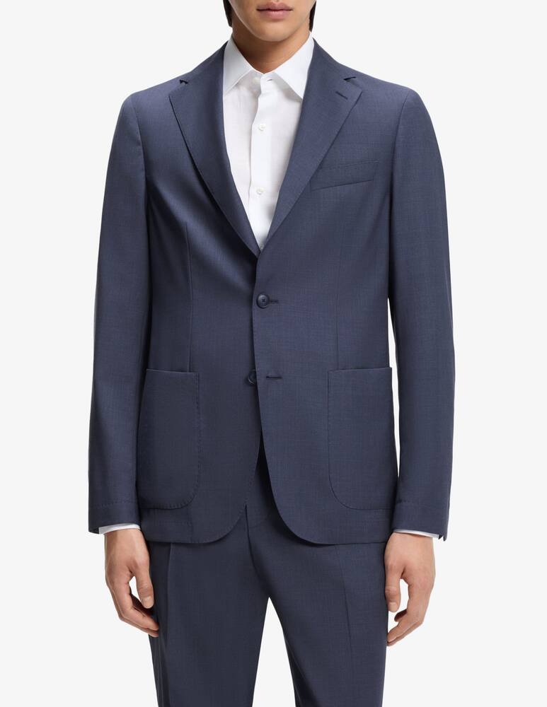 BOSS Giacca monopetto Hanry slim fit in lana tech Mix&March - immagine 1