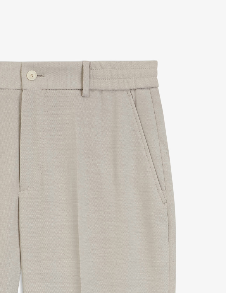 rinascente BOSS Pantaloni tapered in lana vergine tecnica Mix&Match