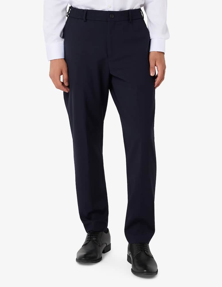 rinascente BOSS Tapered tech wool trousers