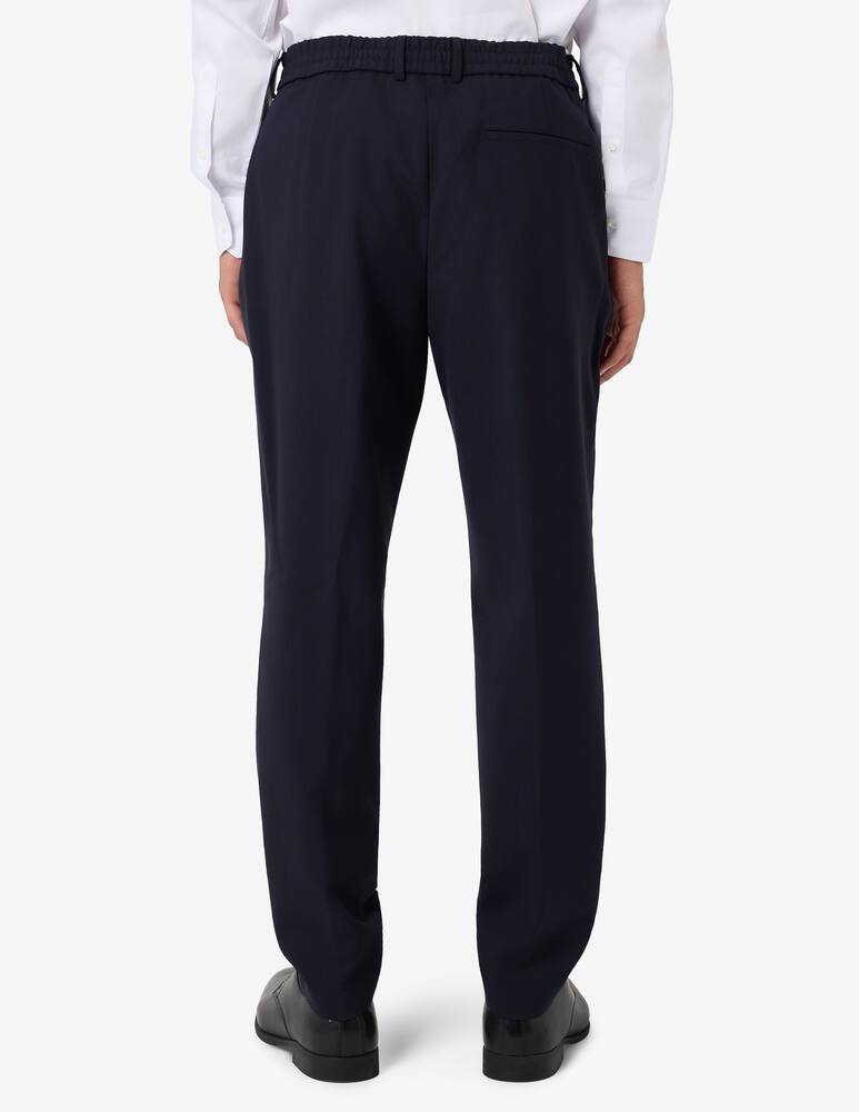 rinascente BOSS Tapered tech wool trousers