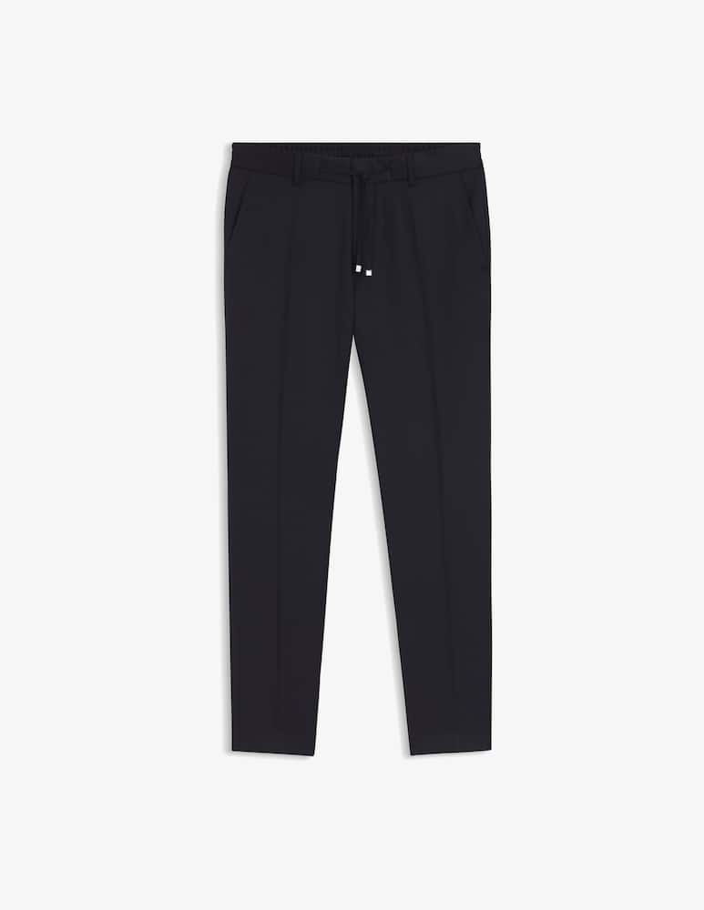 BOSS Pantaloni genius con coulisse in lana vergine slim fit Mix&Match - immagine 1 BOSS Pantaloni genius con coulisse in lana vergine slim fit Mix&Match - immagine 1