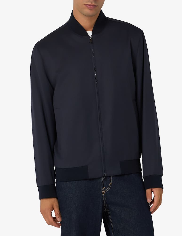 rinascente BOSS Zip-up wool blouson