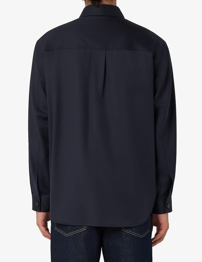 rinascente BOSS Overshirt regular fit in lana Mix&Match