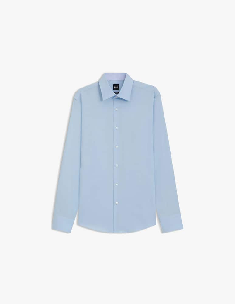 rinascente BOSS Poplin stretch shirt with collar