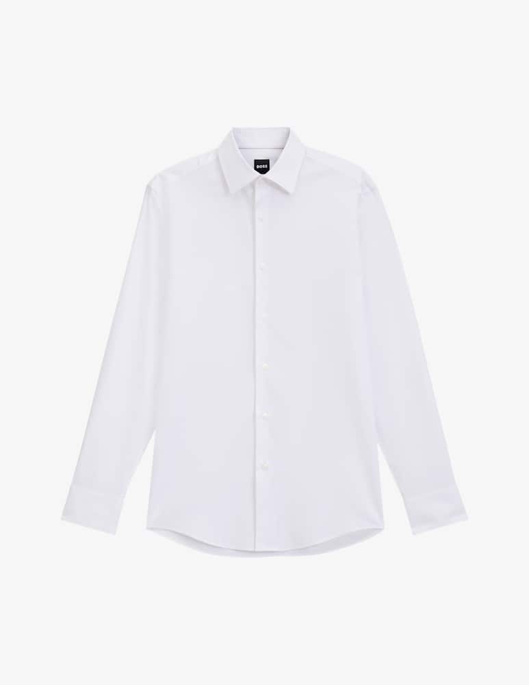 rinascente BOSS Camicia Hank in cotone operatino slim fit