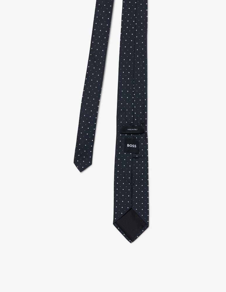 BOSS Cravatta a pois 8cm - immagine 2 BOSS Cravatta a pois 8cm - immagine 2
