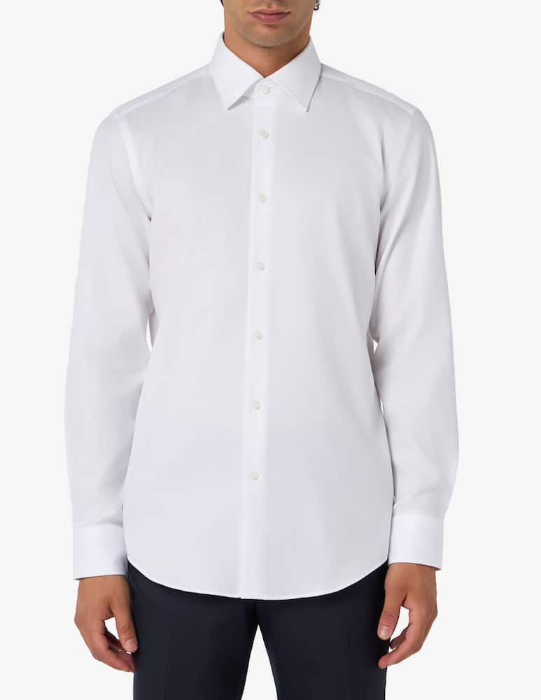 rinascente BOSS Slim easy iron twill shirt