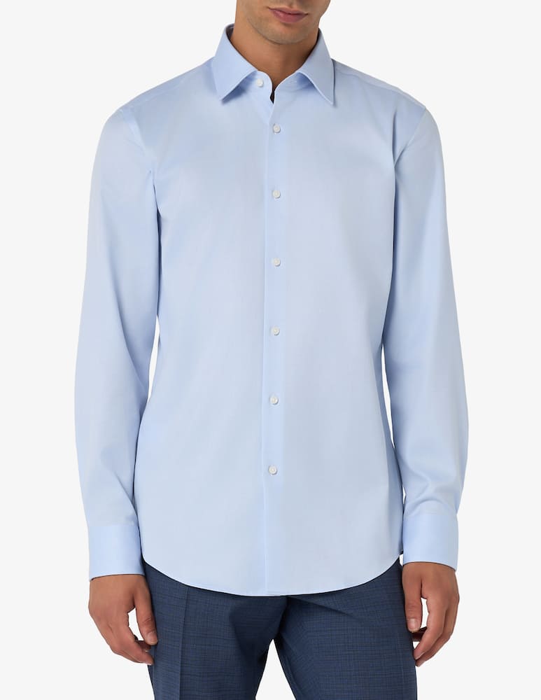 BOSS Slim easy iron twill shirt - picture 1 BOSS Slim easy iron twill shirt - picture 1