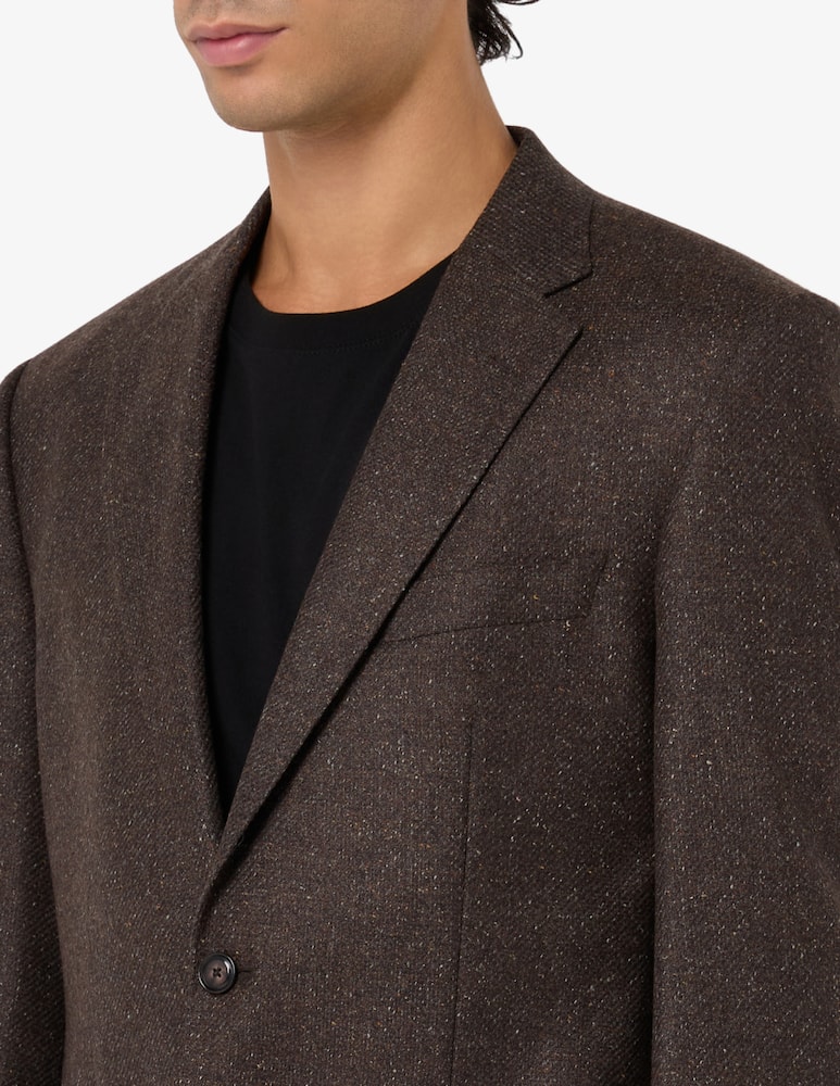 BOSS Giacca monopetto in lana e seta regular fit - immagine 4 BOSS Giacca monopetto in lana e seta regular fit - immagine 4