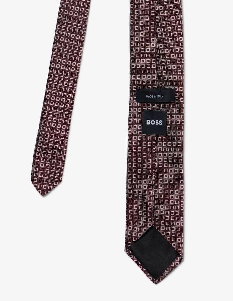 BOSS Cravatta a pois 8cm - immagine 2 BOSS Cravatta a pois 8cm - immagine 2