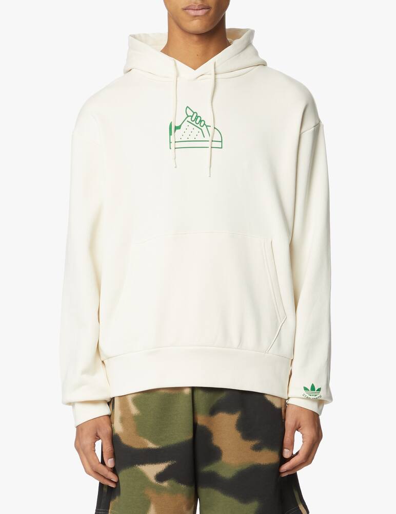 rinascente Adidas Originals Stan smith hoodie in organic cotton