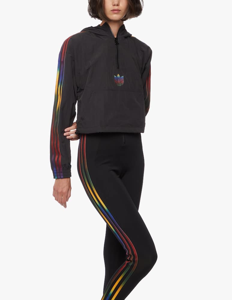 rinascente Adidas Originals Adicolor half-zip crop sweatshirt