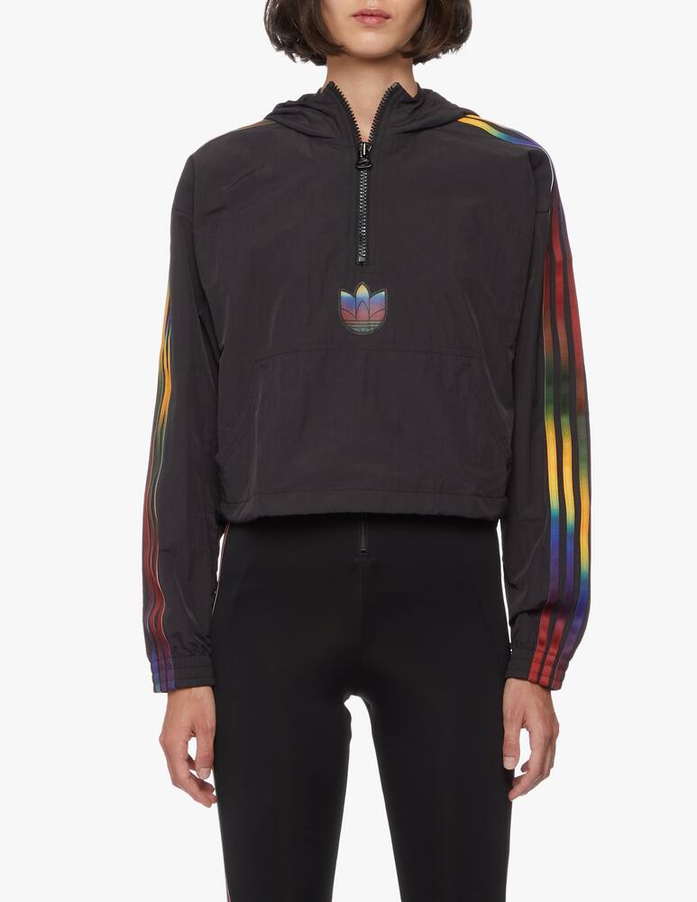 rinascente Adidas Originals Adicolor half-zip crop sweatshirt