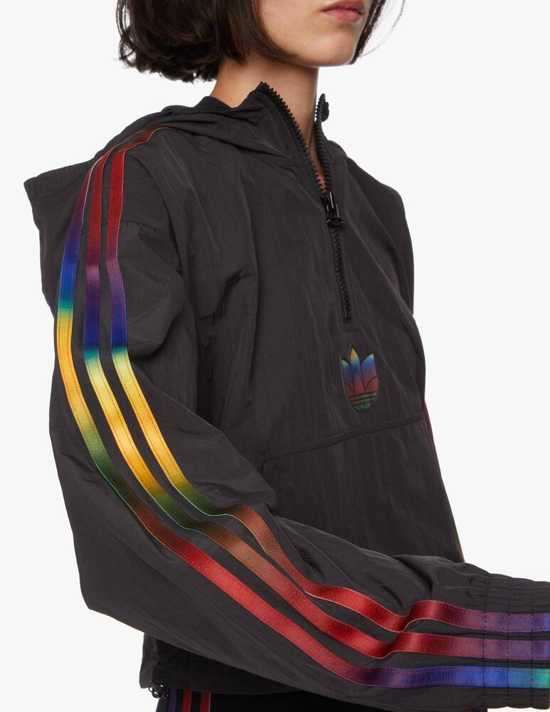 rinascente Adidas Originals Adicolor half-zip crop sweatshirt