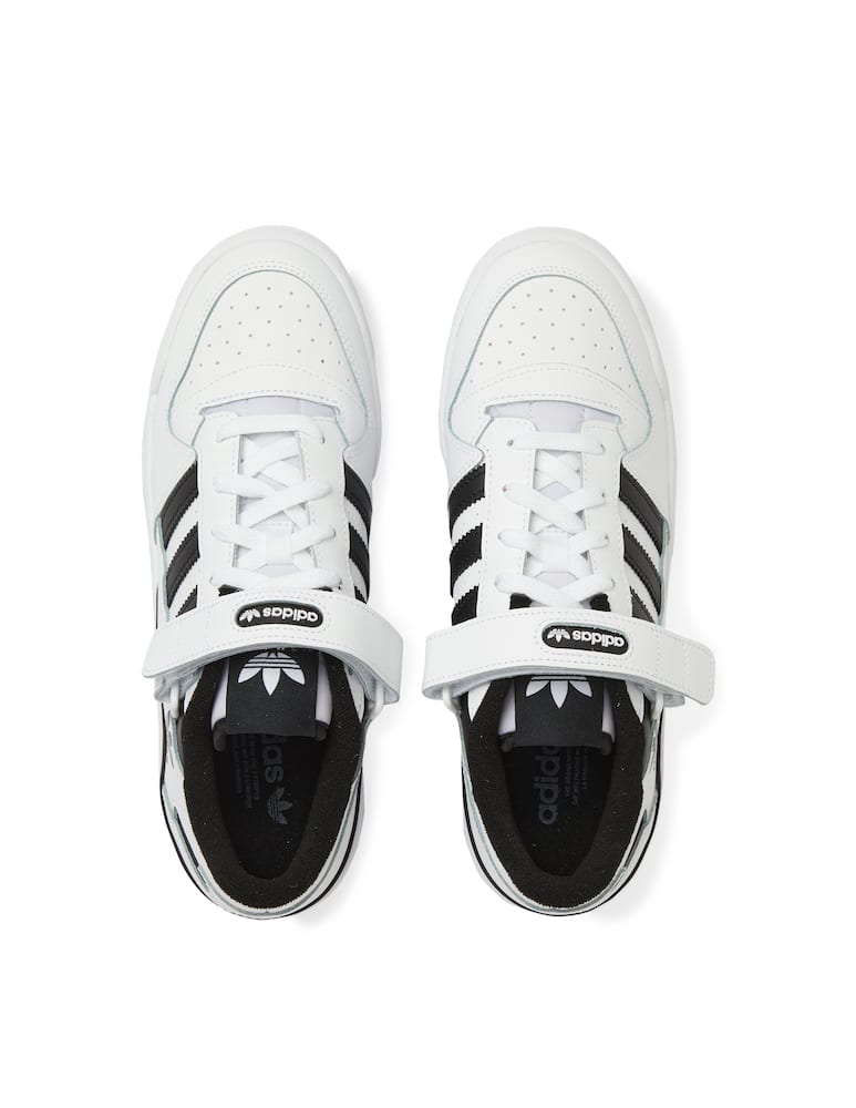 rinascente Adidas Originals Sneakers forum low white black - white