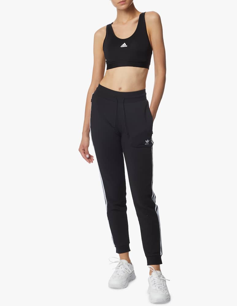 rinascente Adidas Originals Slim cotton  sports sweatpants - Black