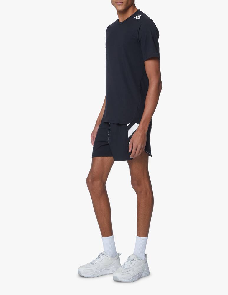 rinascente Adidas Originals Pantaloni corti sport banda - nero