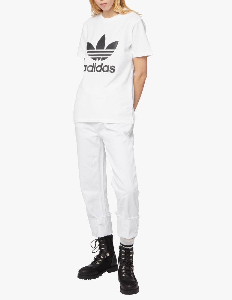 rinascente Adidas Originals Trefoil Tee - white