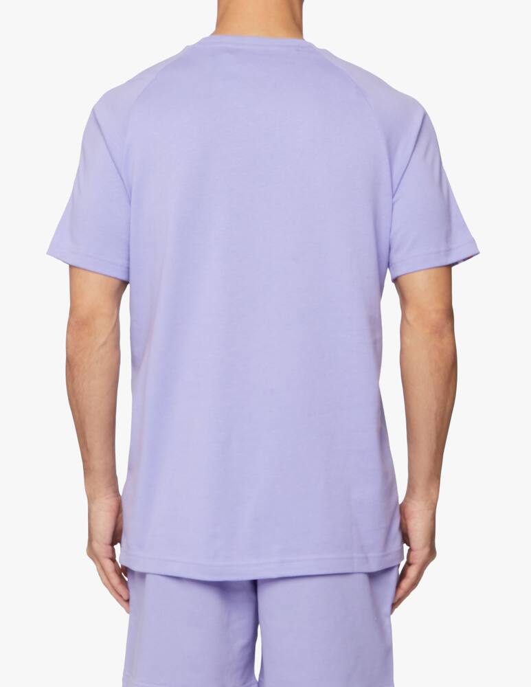 rinascente Adidas Originals Trefoil t-shirt with tricolor stripes
