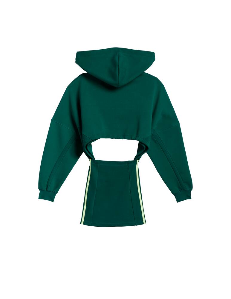 rinascente Adidas Originals Ivy Park hooded cutout dress