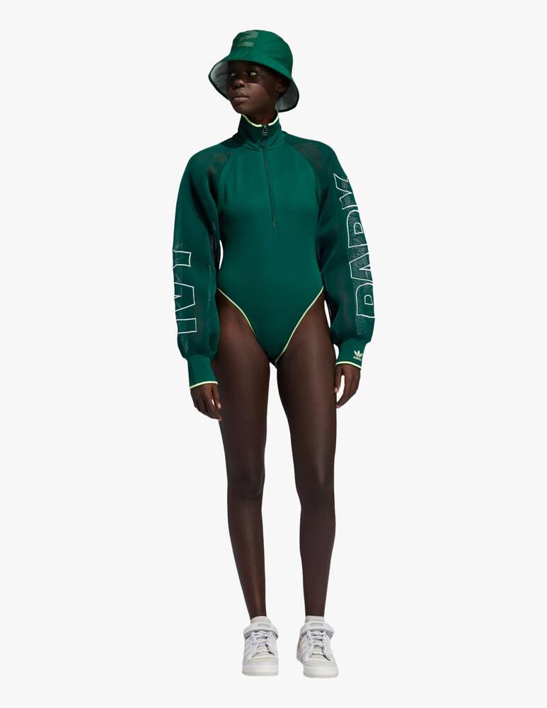 rinascente Adidas Originals Ivy Park mesh sleeve bodysuit