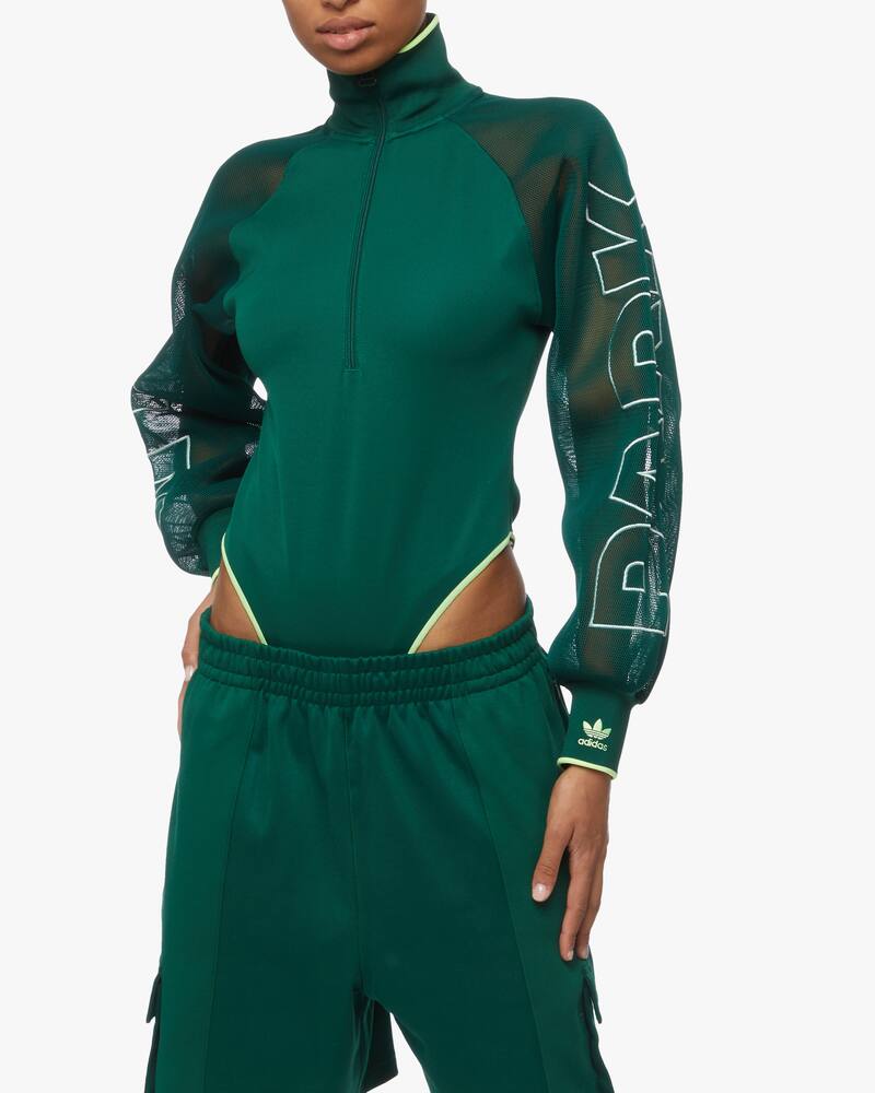 rinascente Adidas Originals Ivy Park mesh sleeve bodysuit