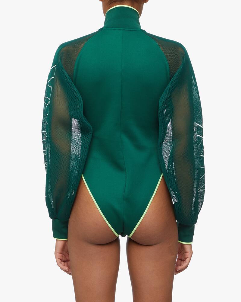 rinascente Adidas Originals Ivy Park mesh sleeve bodysuit