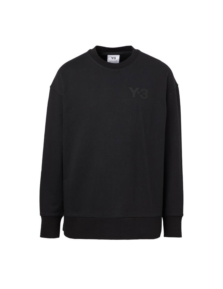 rinascente Adidas Y-3 Felpa girocollo classic logo - nero
