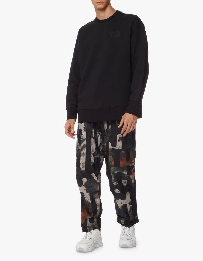 rinascente Adidas Y-3 Felpa girocollo classic logo - nero