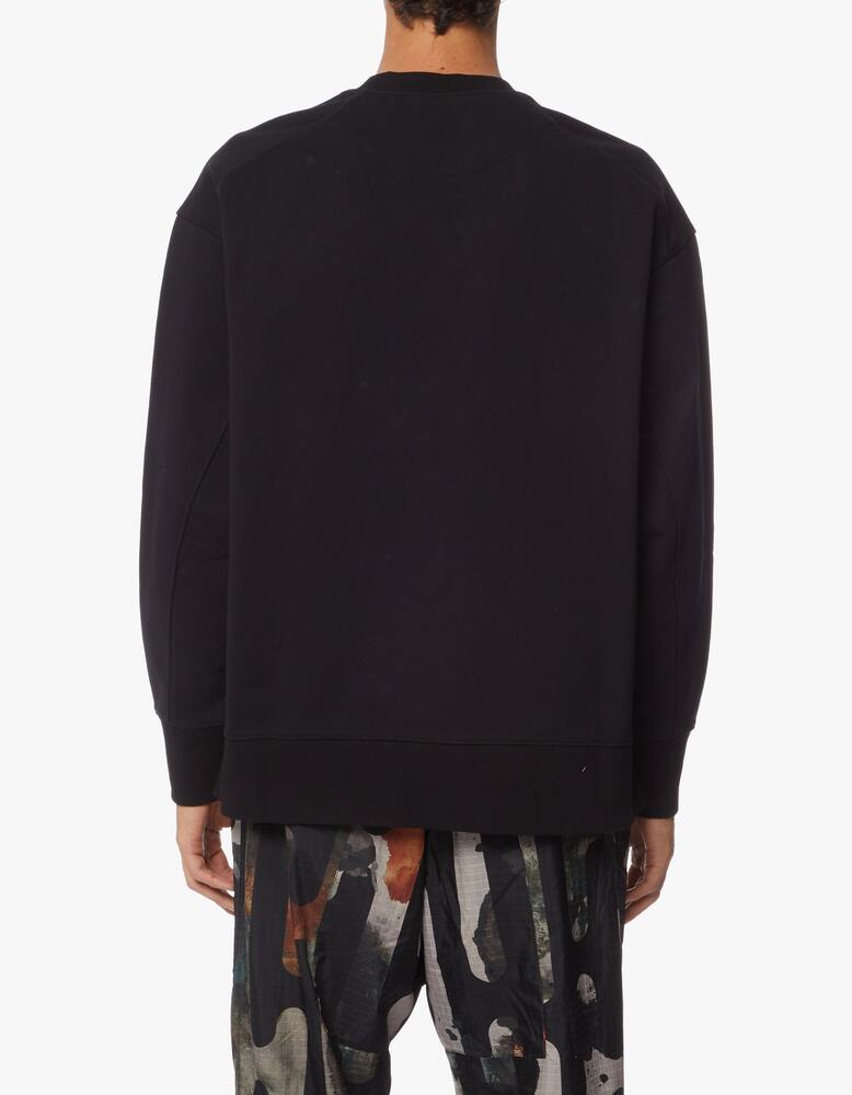 rinascente Adidas Y-3 Felpa girocollo classic logo - nero