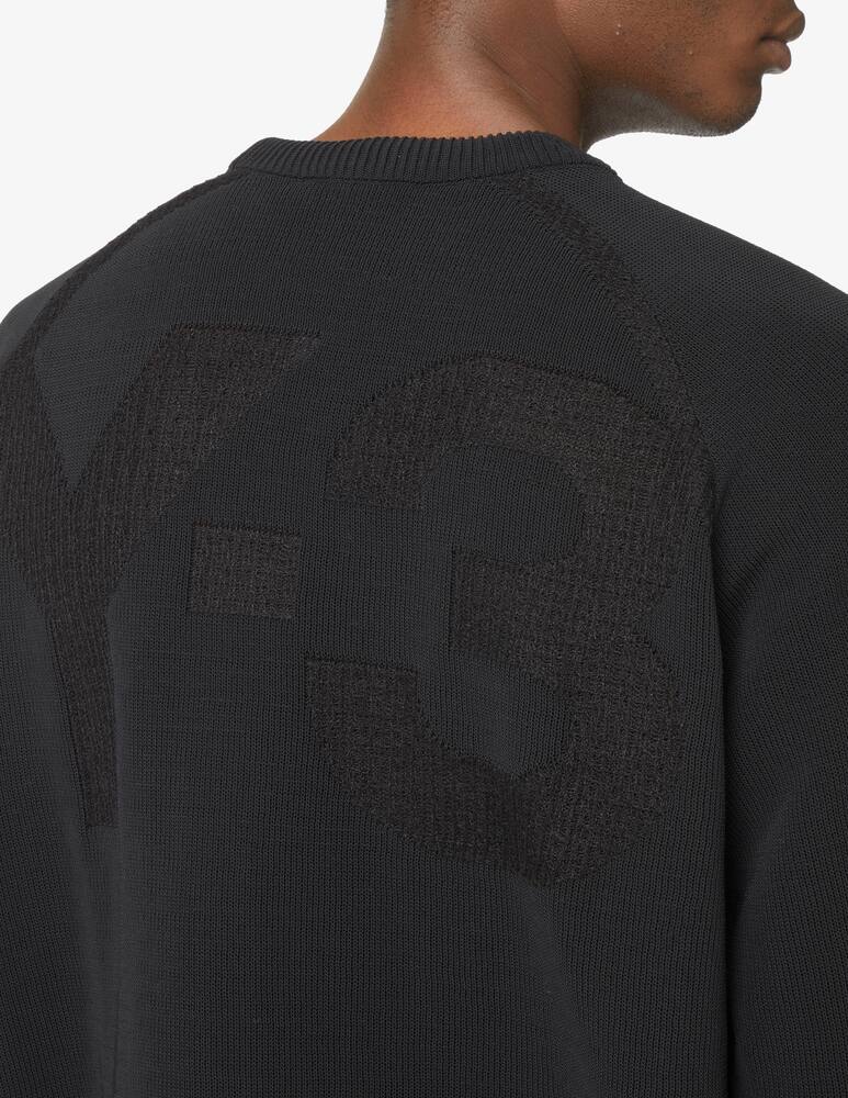 rinascente Adidas Y-3 Crewneck jumper with logo - Black