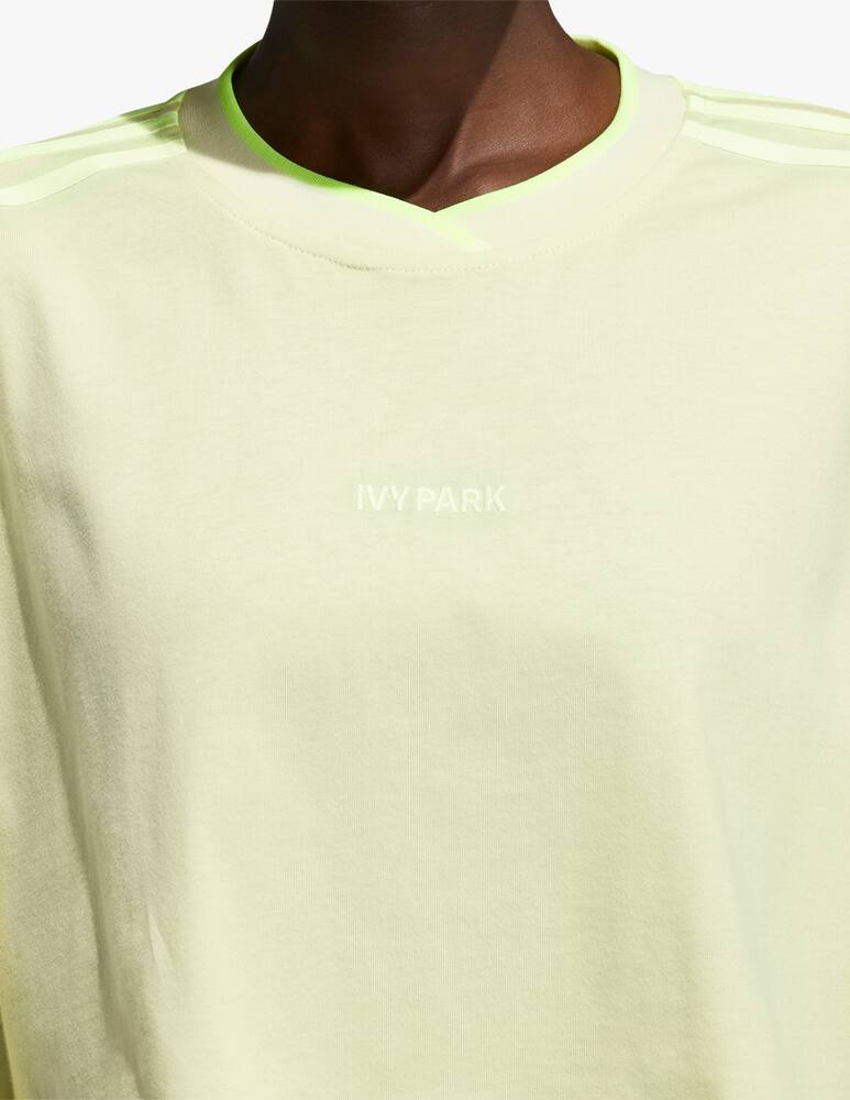 rinascente Adidas Originals Ivy Park 3-stripes crop tee