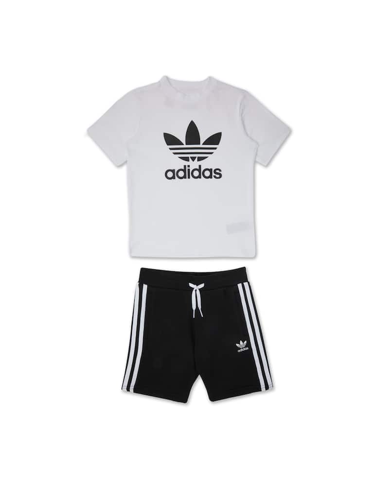 Adidas Originals Suit set t-shirt and shorts - Nero - picture 1 Adidas Originals Suit set t-shirt and shorts - Nero - picture 1