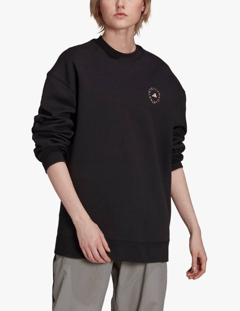 Adidas Stella McCartney Felpa in misto cotone - immagine 1 Adidas Stella McCartney Felpa in misto cotone - immagine 1