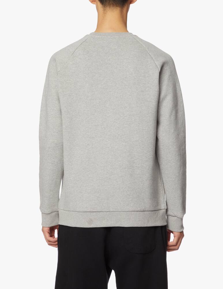 rinascente Adidas Originals Essential small logo hoodie - grey