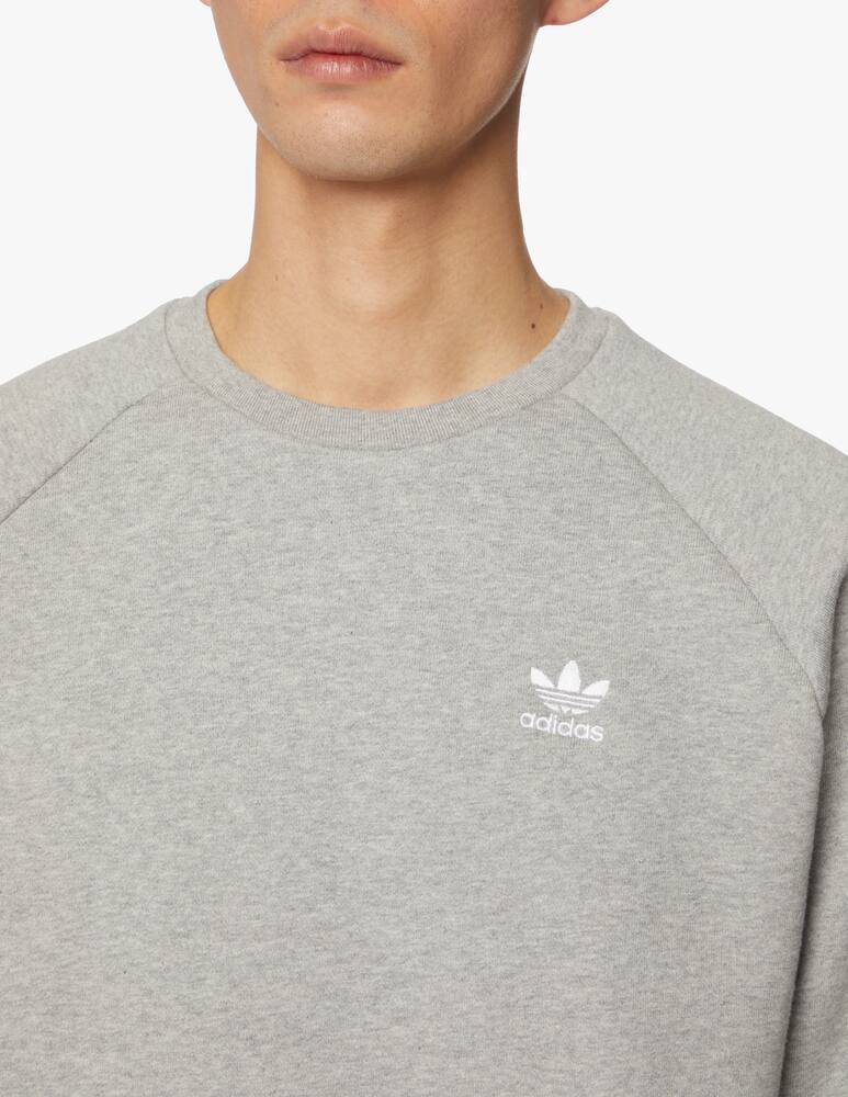 rinascente Adidas Originals Essential small logo hoodie - grey