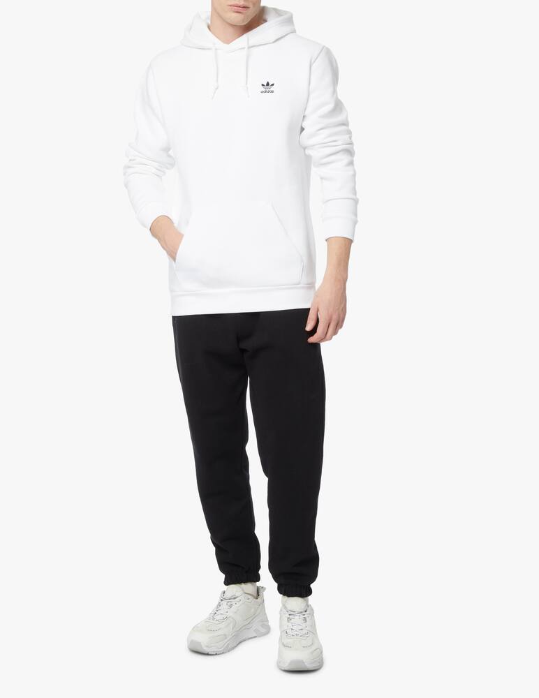 rinascente Adidas Originals Felpa con cappuccio essential - bianco