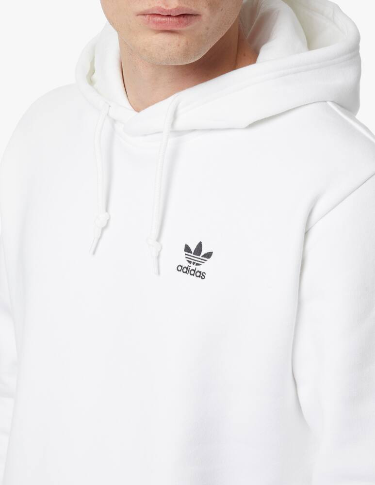 rinascente Adidas Originals Felpa con cappuccio essential - bianco