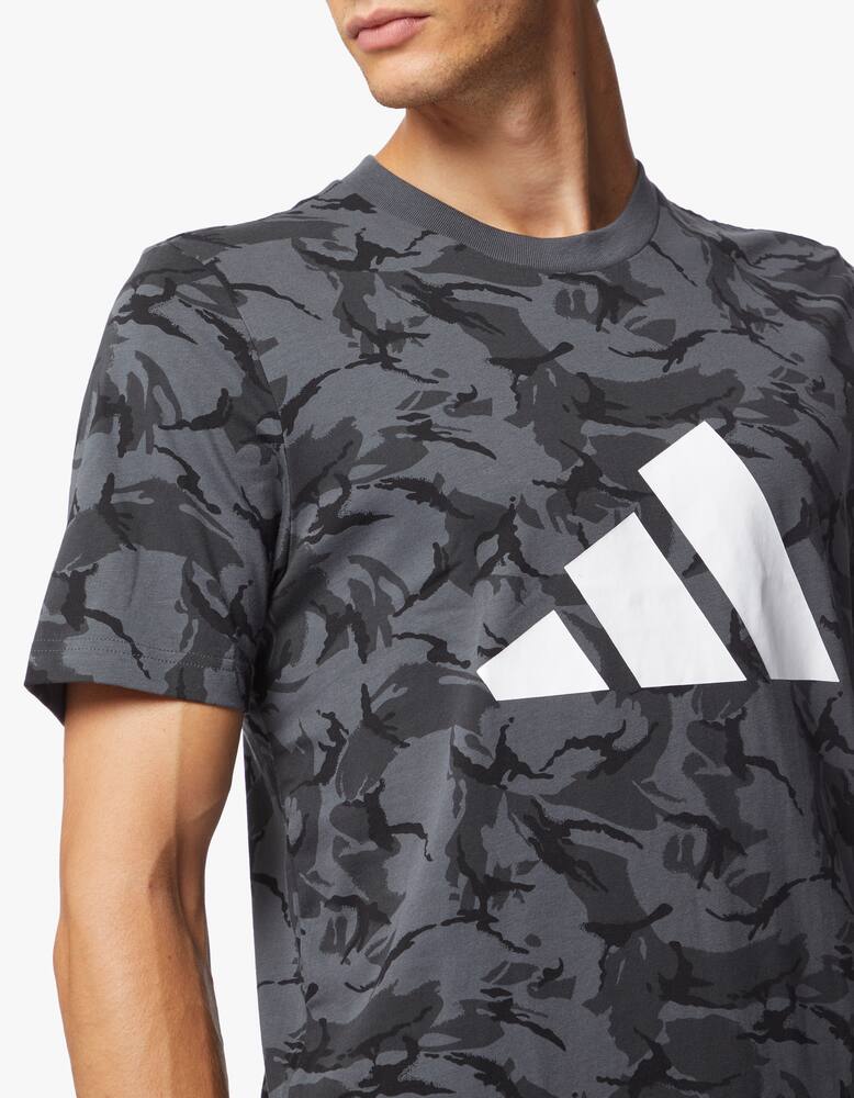 rinascente Adidas Performance Sport camo t-shirt