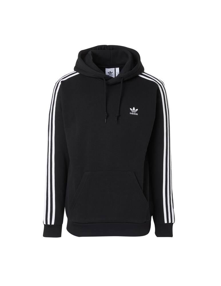 rinascente Adidas Originals Felpa con cappuccio 3 righe - nero