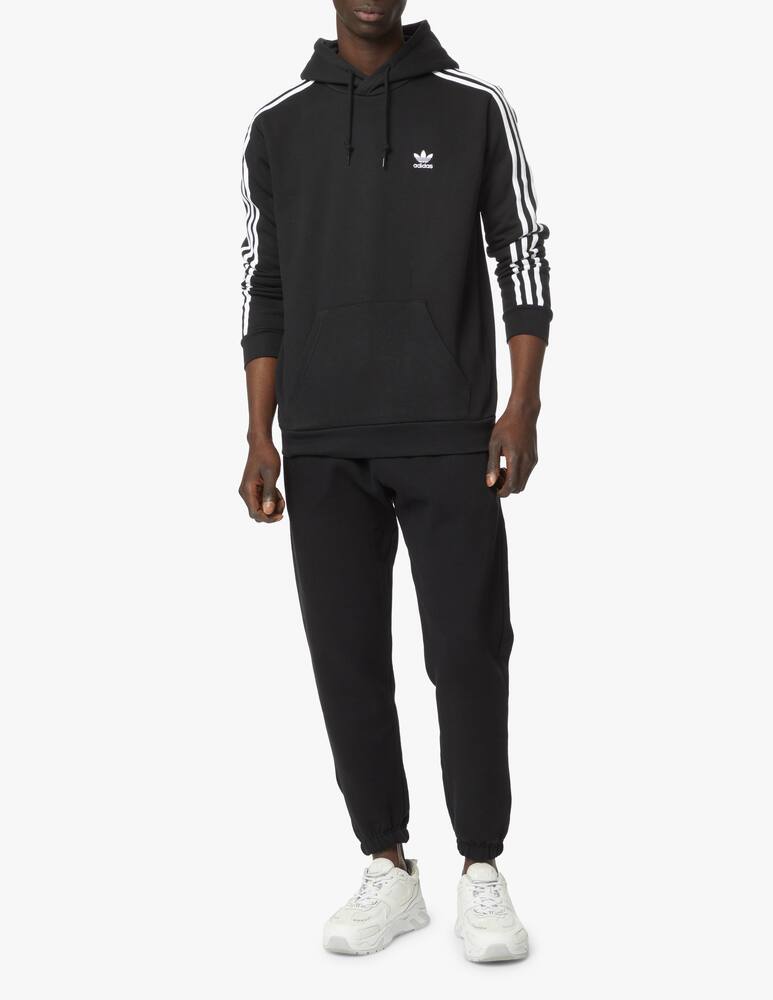rinascente Adidas Originals Felpa con cappuccio 3 righe - nero
