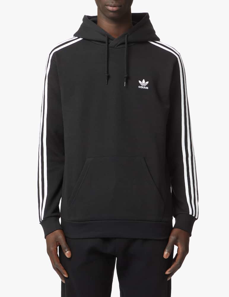 Adidas Originals 3 stripes hoodie - black - picture 3 Adidas Originals 3 stripes hoodie - black - picture 3