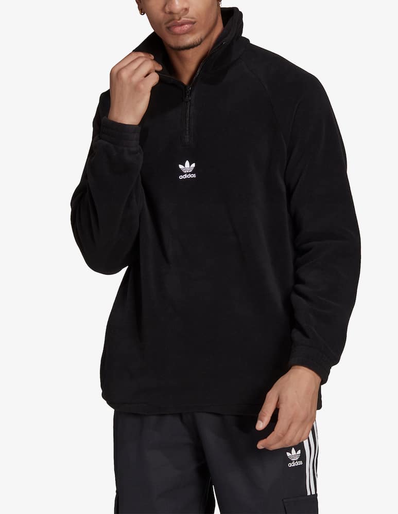 Adidas Originals Zipped essential pile - Black - picture 1 Adidas Originals Zipped essential pile - Black - picture 1