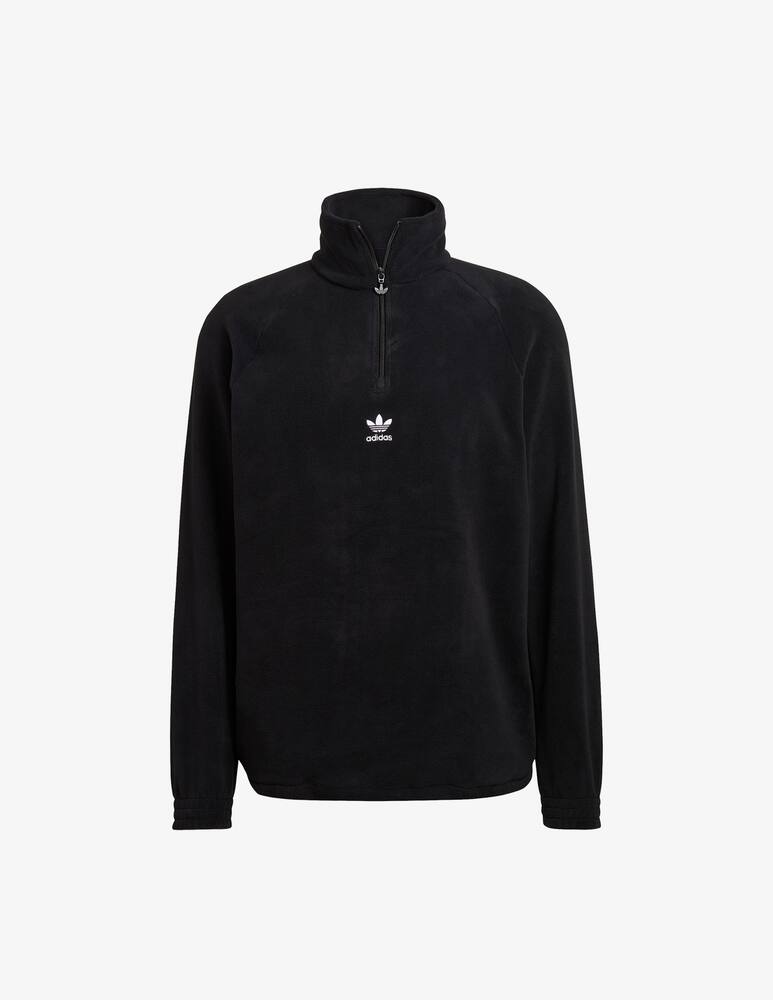 rinascente Adidas Originals Zipped essential pile - Black