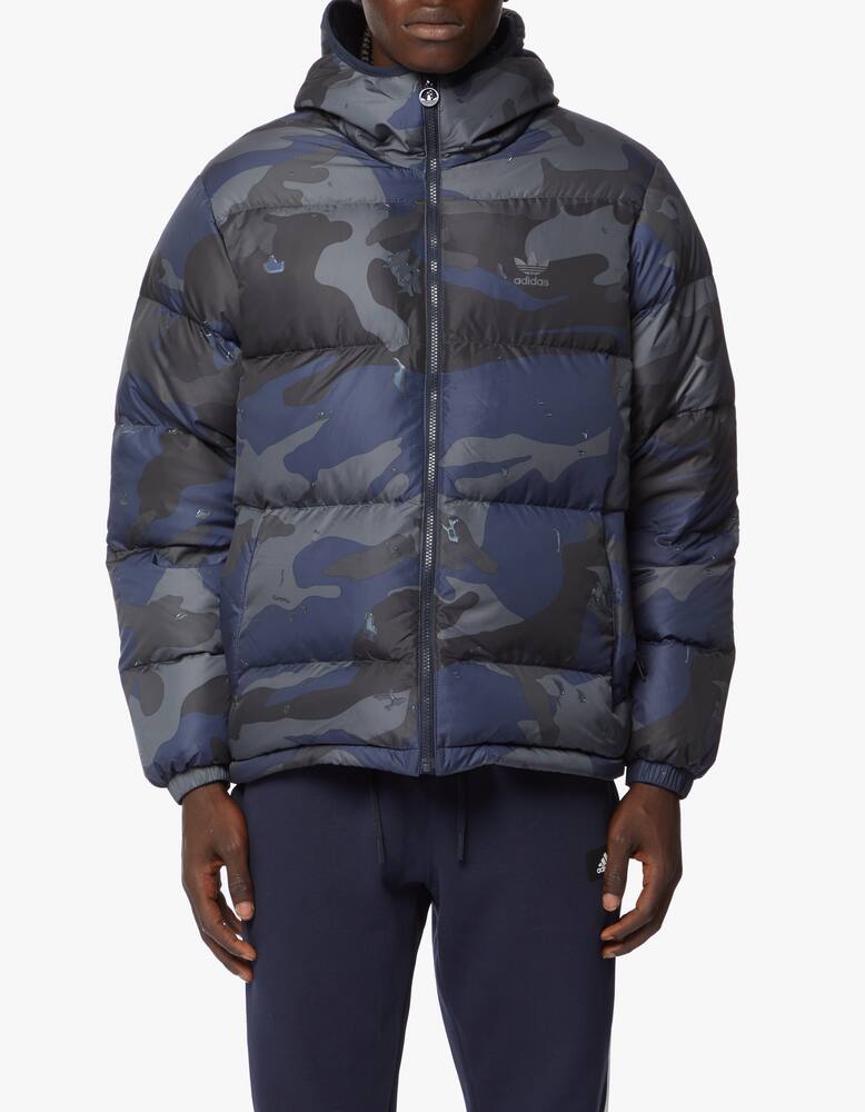 rinascente Adidas Originals Camo hooded jacket