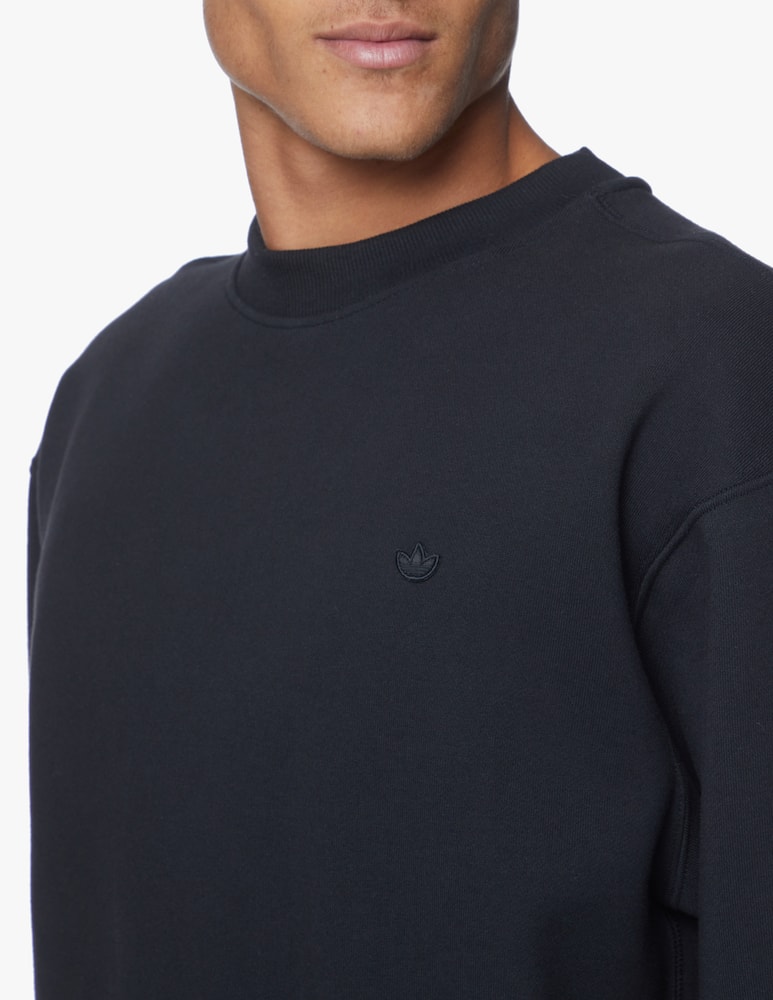 rinascente Adidas Originals Adicolor premium roundneck sweatshirt - black