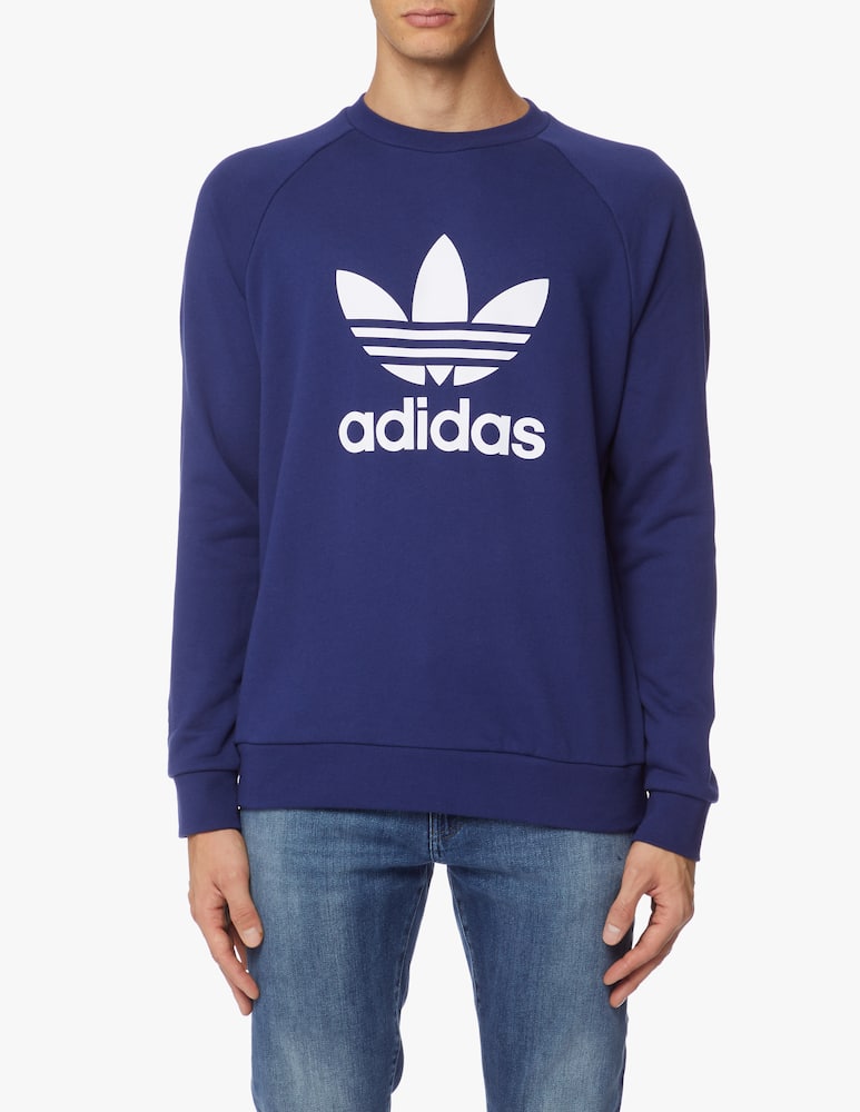 rinascente Adidas Originals Big logo trefoil sweatshirt