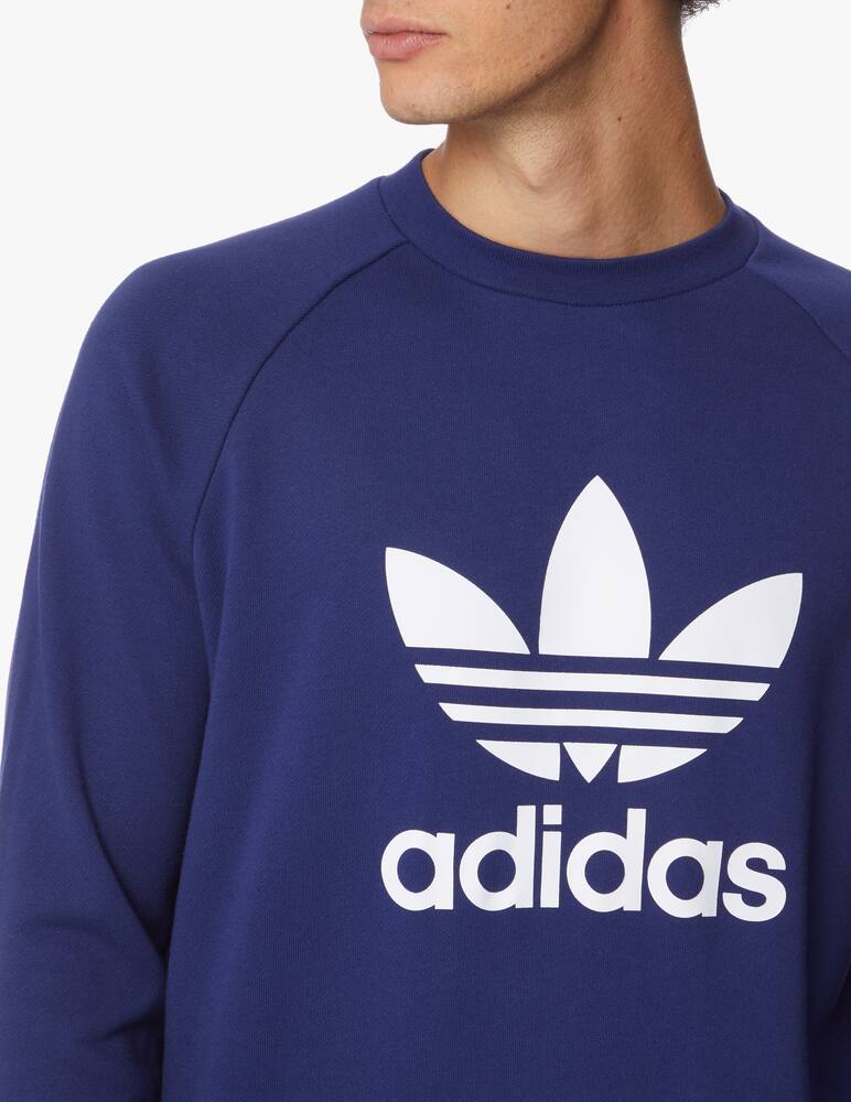 rinascente Adidas Originals Big logo trefoil sweatshirt